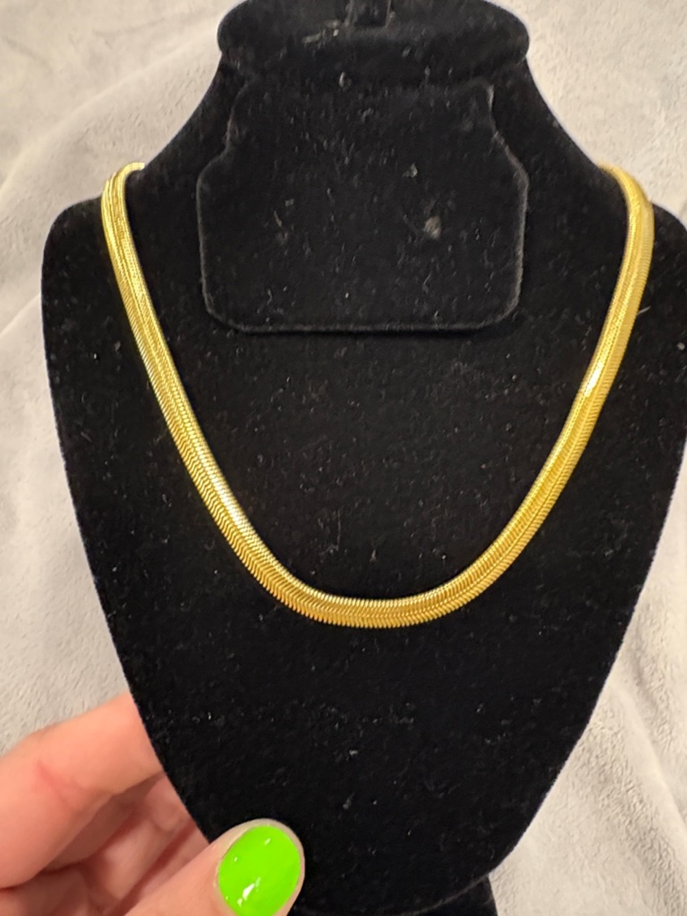 Classic Gold Snake Chain Necklace - Women's Jewelry